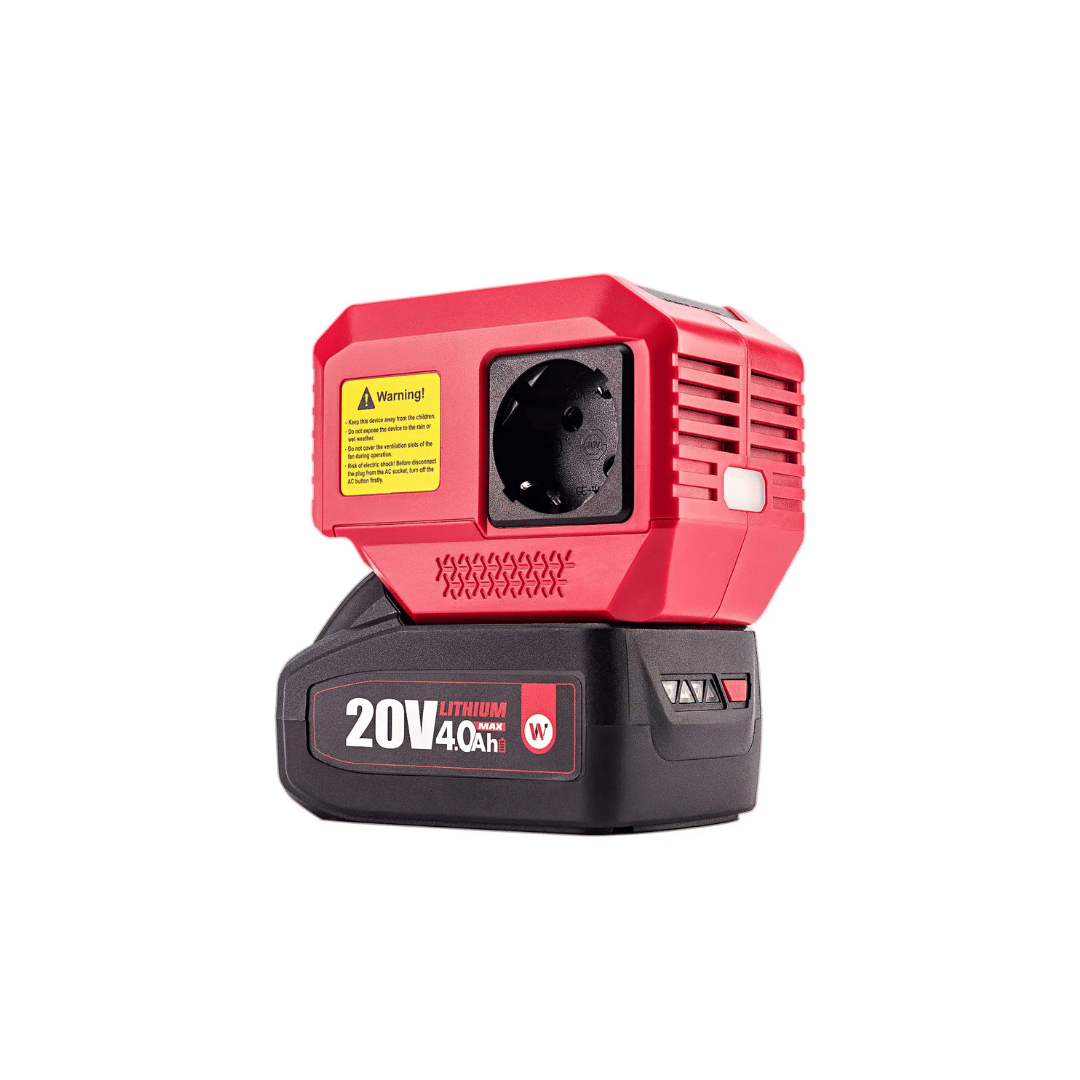 อะแดปเตอร์แปลงไฟไร้สาย WORCRAFT รุ่น CPI-S20LI-200W (พร้อมแบตเตอรี่และแท่นชาร์จ)_0