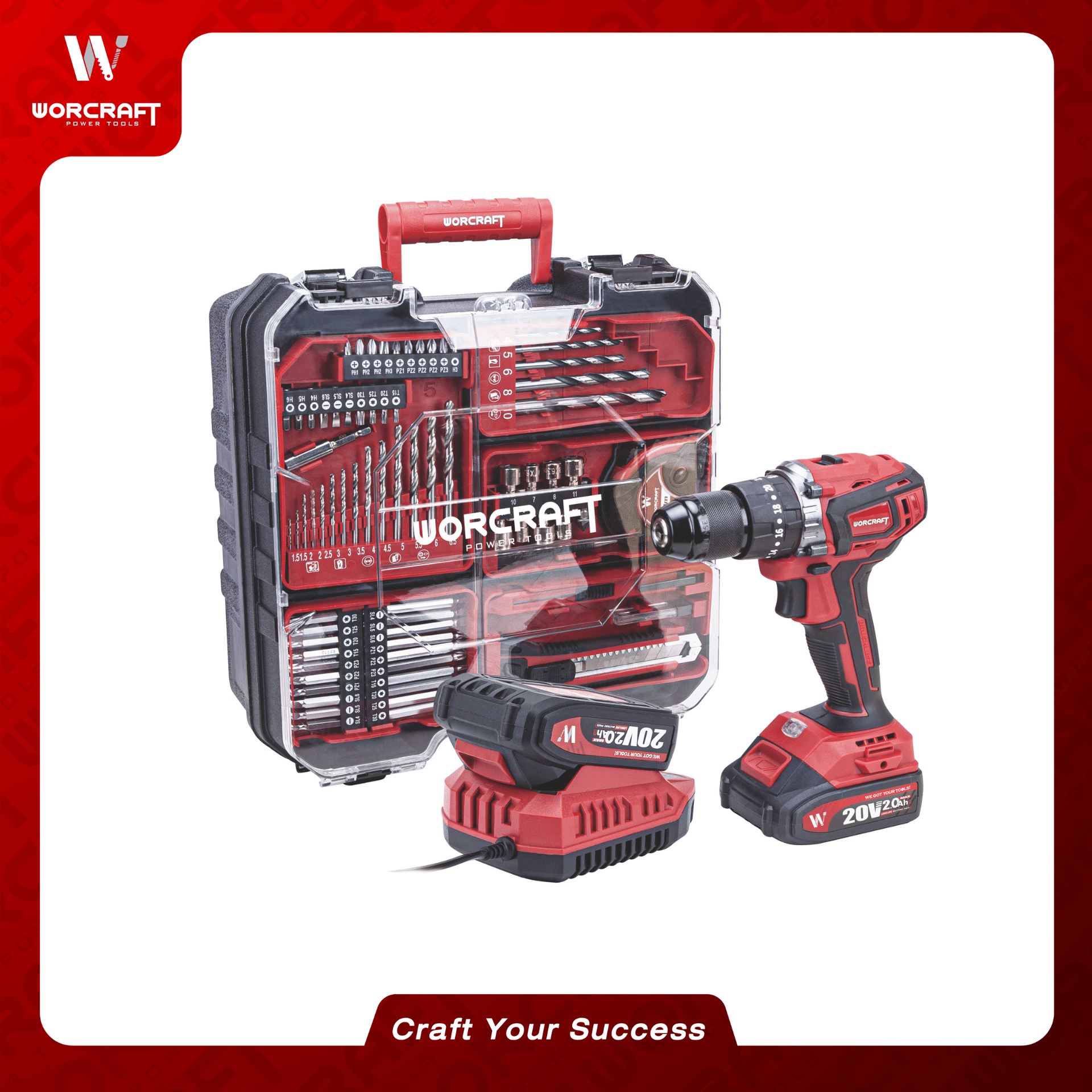 สว่านไร้สาย WORCRAFT รุ่น CHD-S20LIBES_2