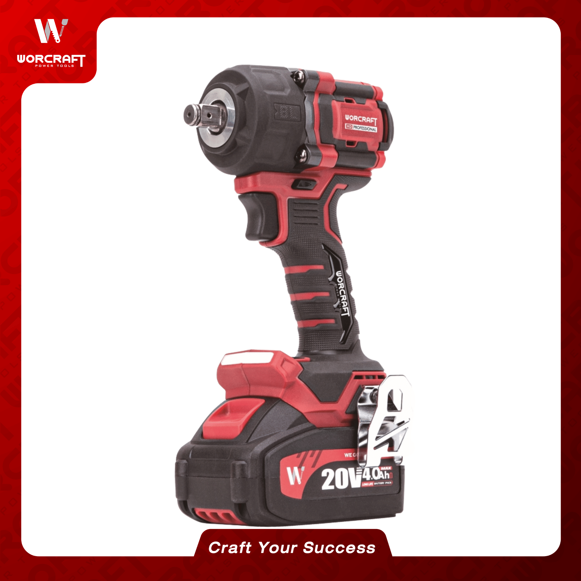 บล็อกกระแทกไร้สาย WORCRAFT รุ่น CIW-S20LIBM-750 (พร้อมแบตเตอรี่และแท่นชาร์จ)_3