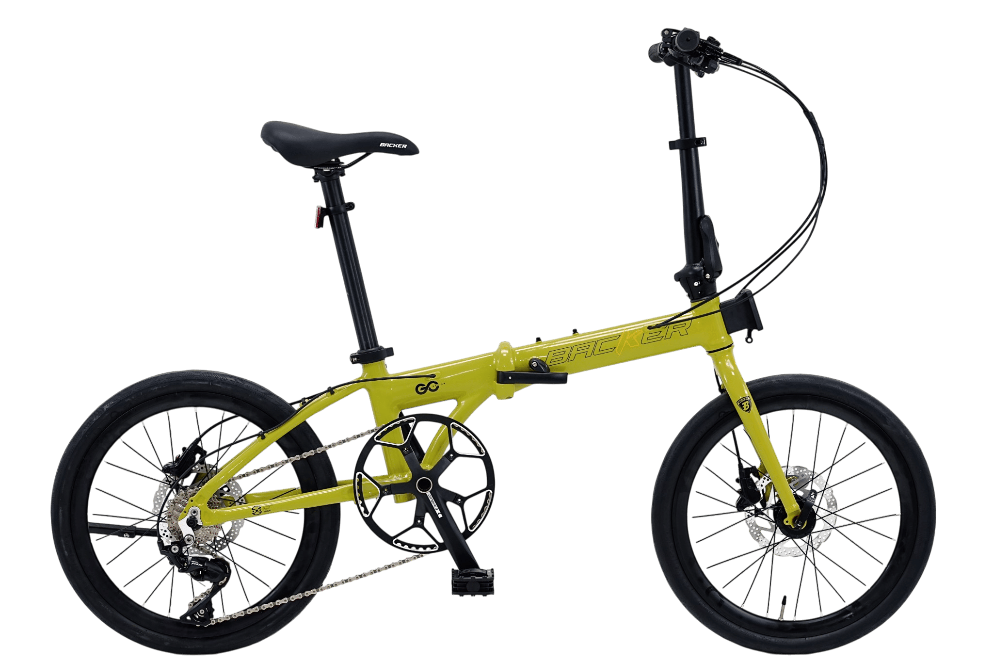 จักรยานพับได้ BACKER GO วงล้อ 20 สี YELLOW_0
