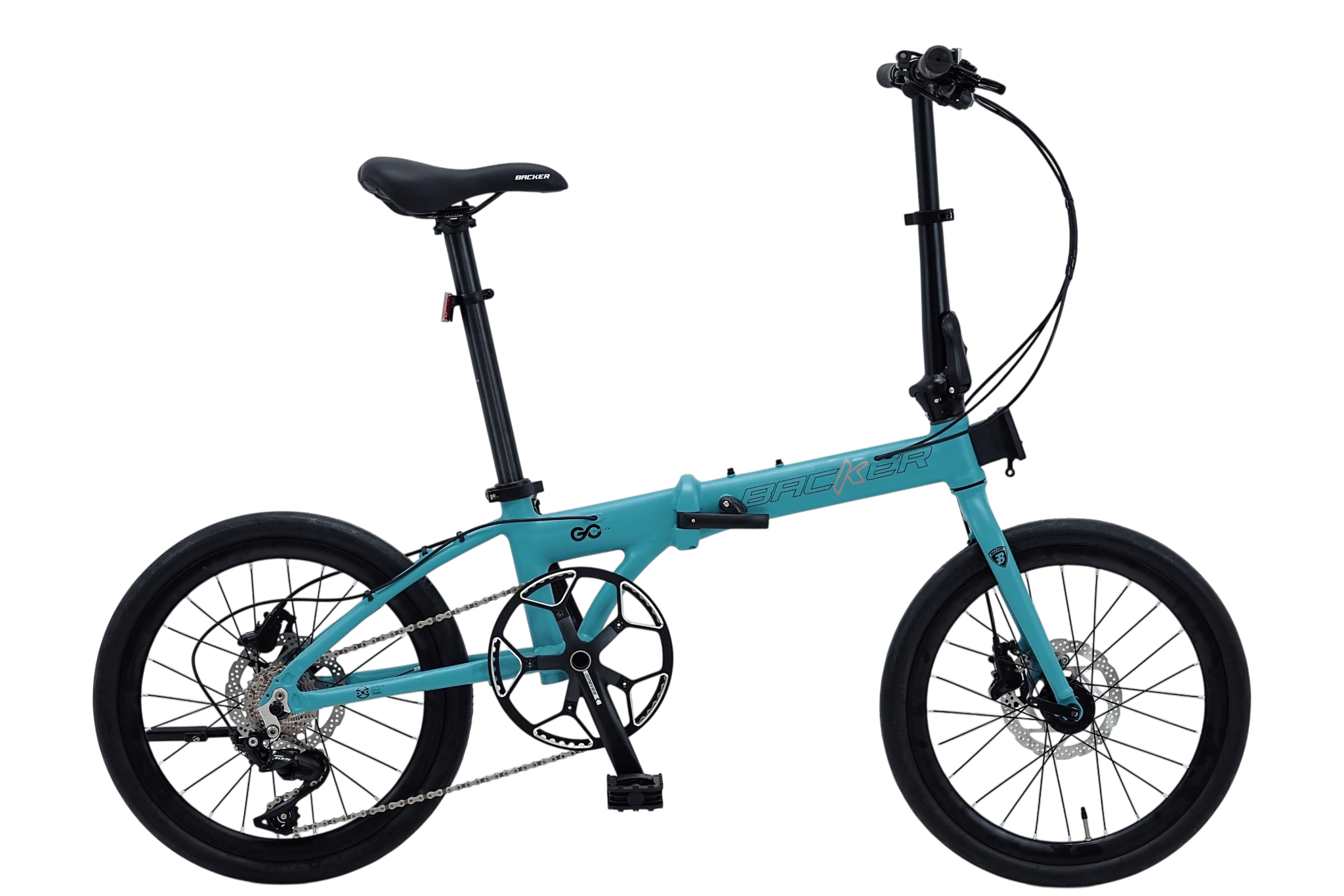 จักรยานพับได้ BACKER GO วงล้อ 20 สี BLUE