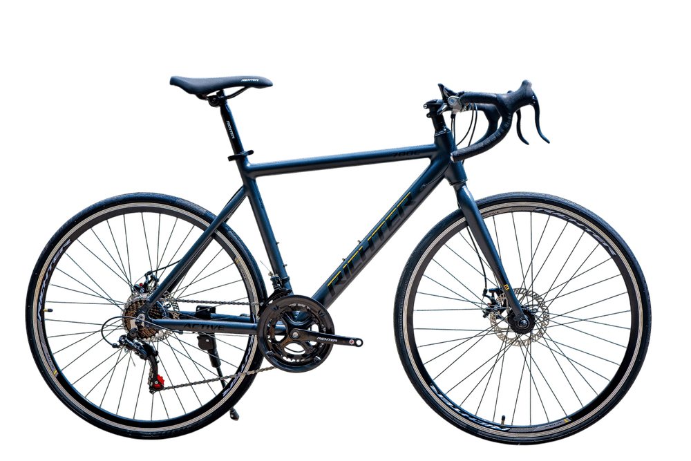 จักรยานเสือหมอบ RICHTER ACTIVE ขนาดวงล้อ 700C ไซส์ 48 สีเทา_0