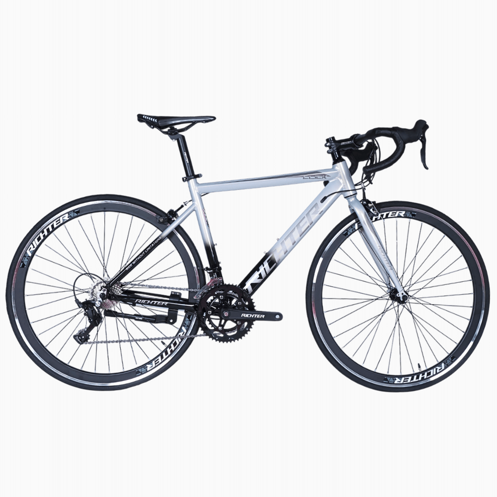 จักรยานเสือหมอบ RICHTER CLICK ขนาดวงล้อ 700C ไซส์ 46 สีเทา