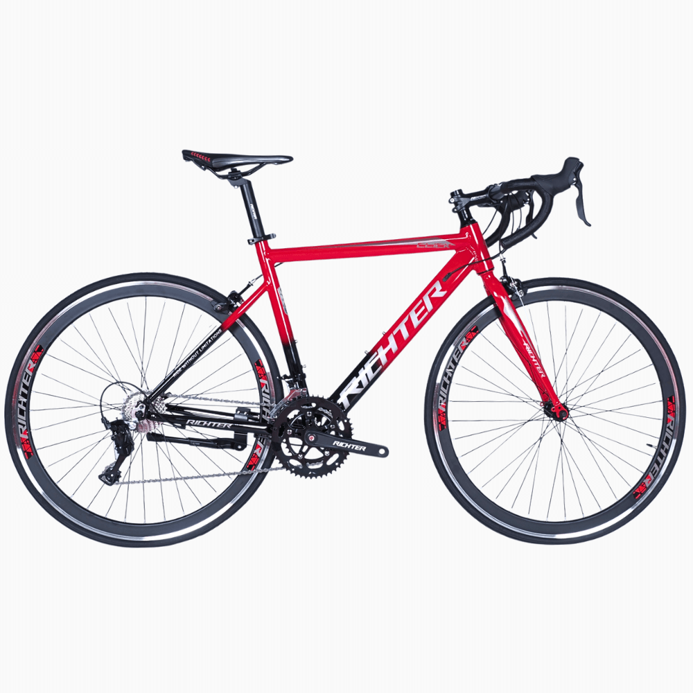 จักรยานเสือหมอบ RICHTER CLICK ขนาดวงล้อ 700C ไซส์ 46 สีเเดง