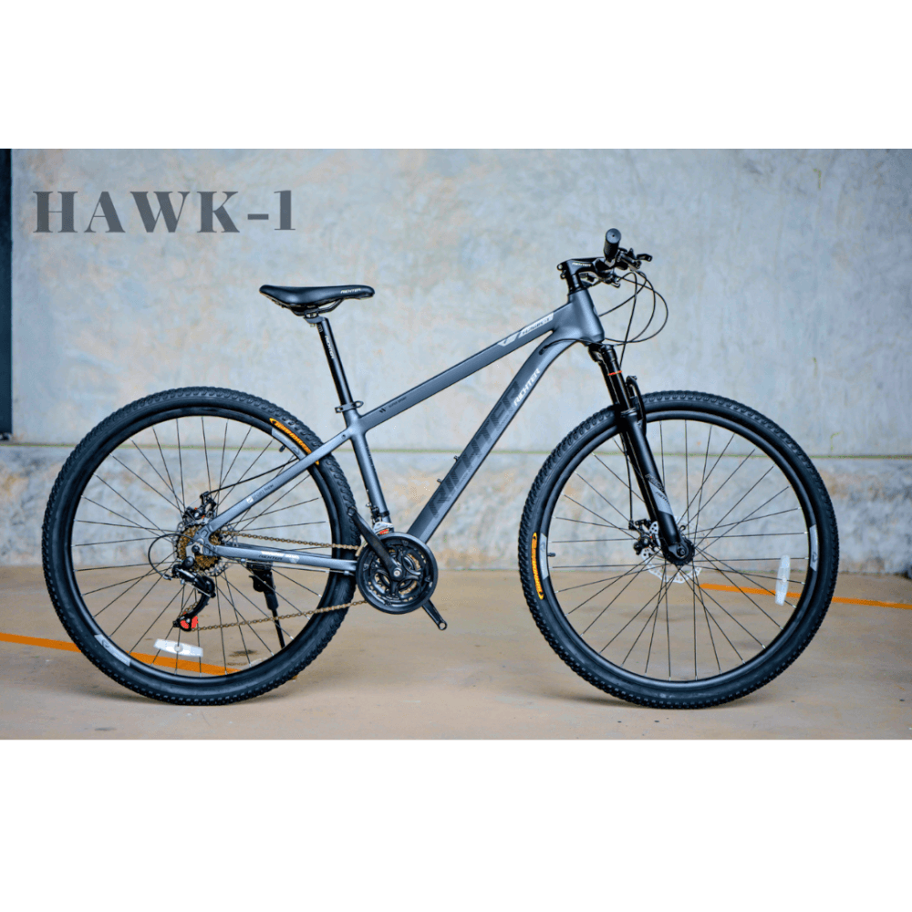 จักรยานเสือภูเขา RICHTER HAWK-1 ขนาดวงล้อ 27.5นิ้ว ไซส์ 17 สีเทา_1