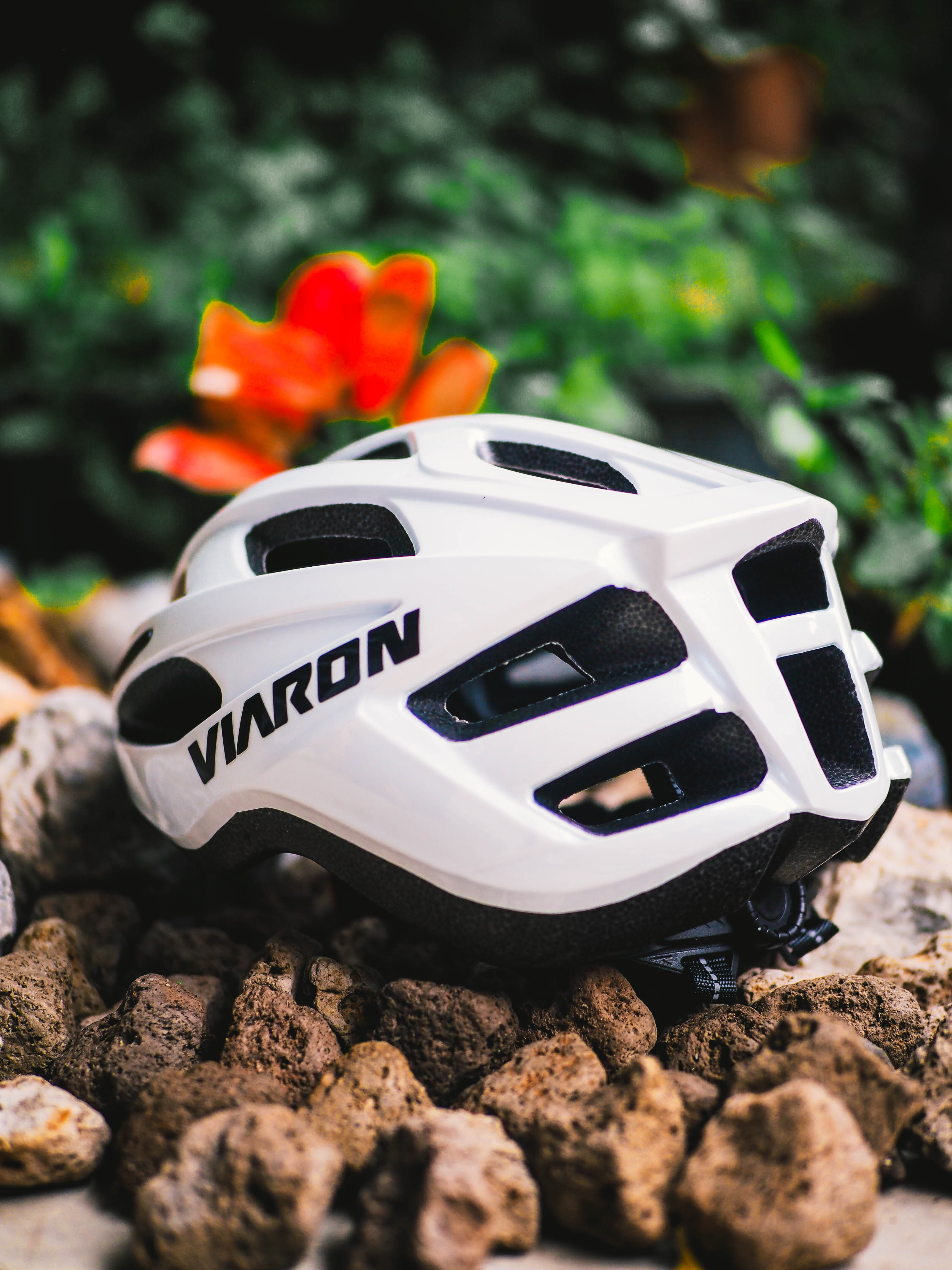 หมวกปั่นจักรยาน Viaron รุ่น V6 สีขาว_4