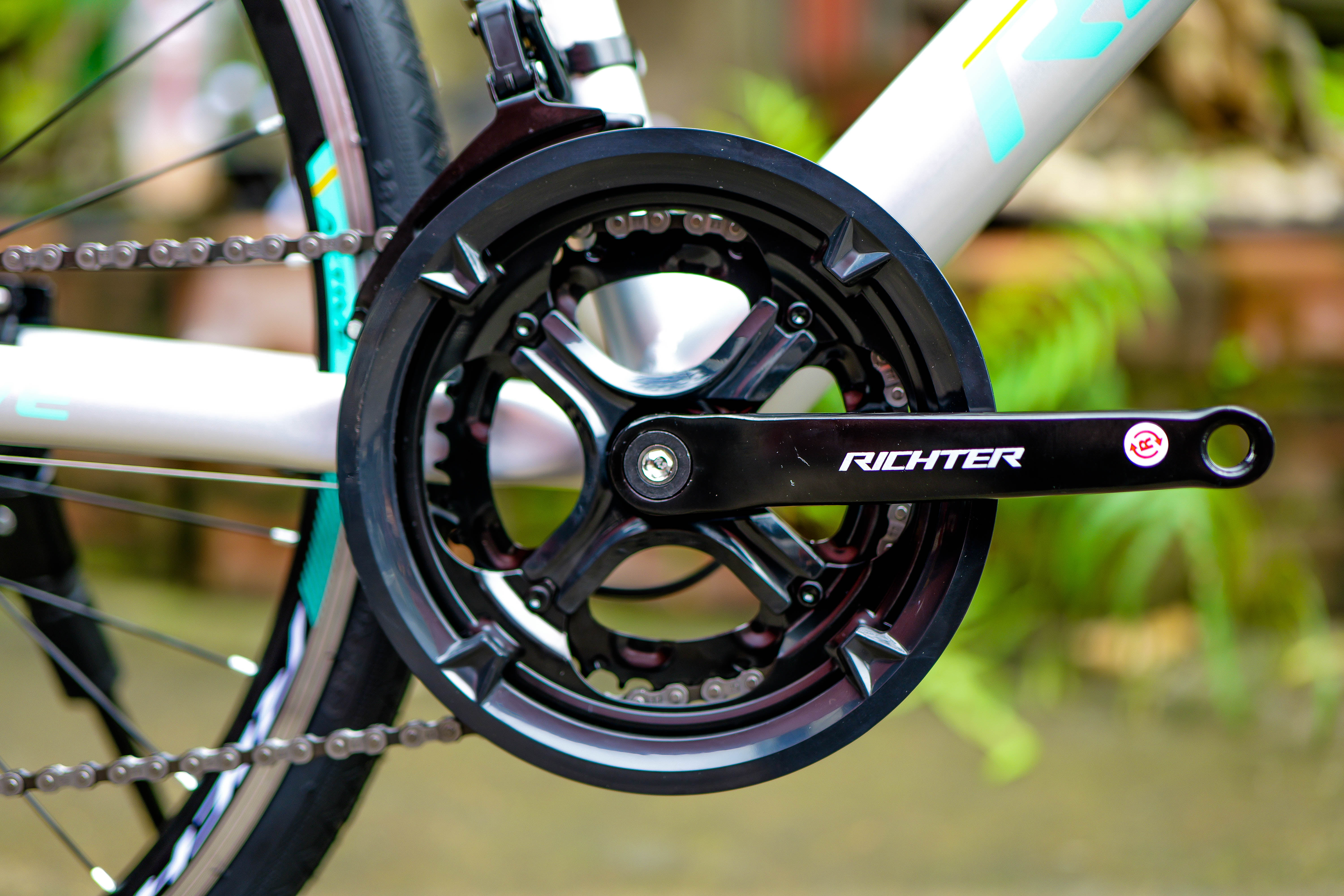 จักรยานเสือหมอบ RICHTER ACTIVE ขนาดวงล้อ 700C ไซส์ 48 สีเทา_3