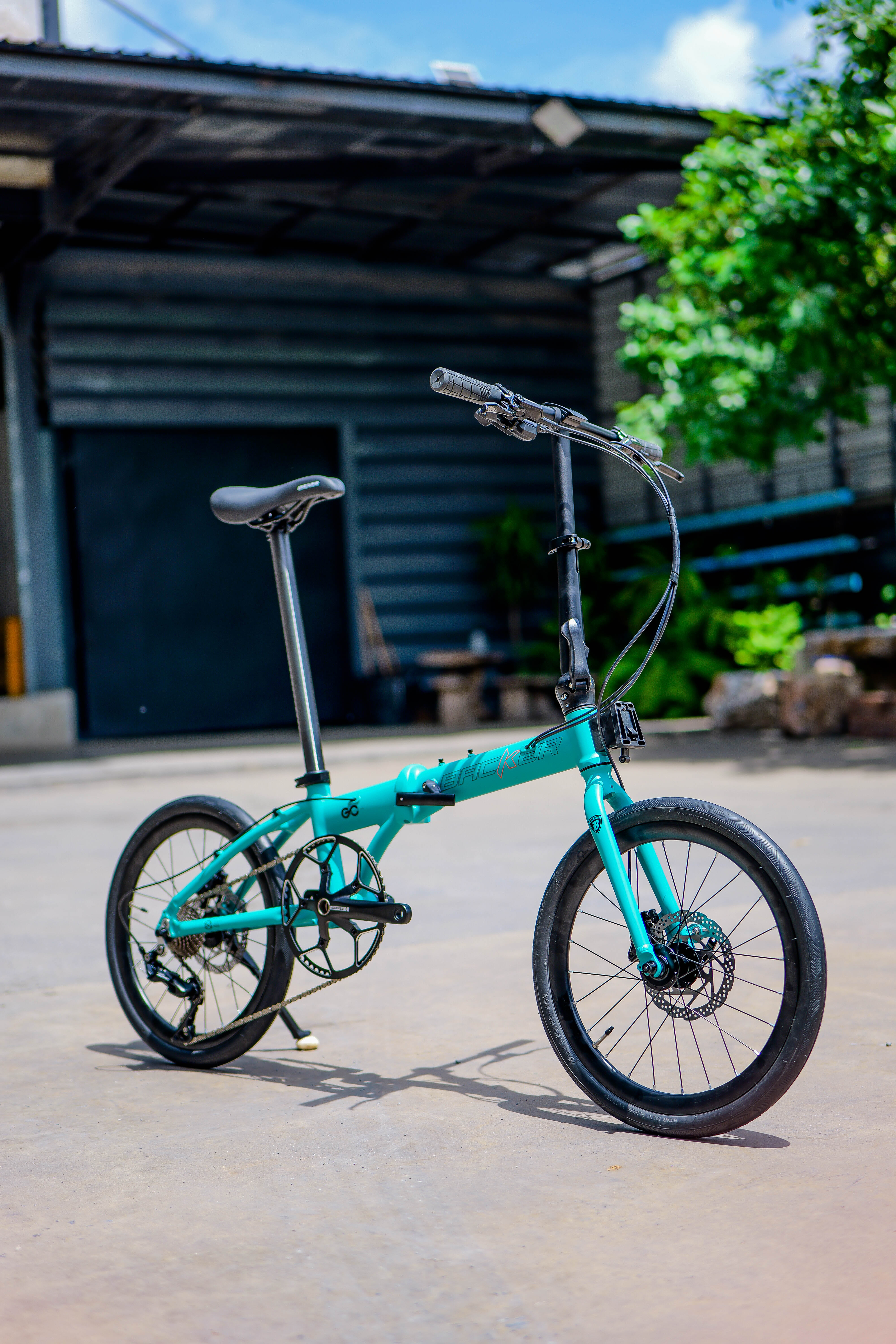 จักรยานพับได้ BACKER GO วงล้อ 20 สี BLUE_2
