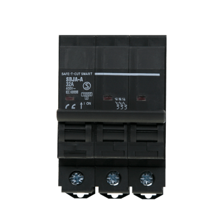 เซอร์กิตเบรกเกอร์ 32 แอมป์ 3 โพล 10KA เซฟ-ที-คัท สมาร์ท รุ่น US สีดำ_0