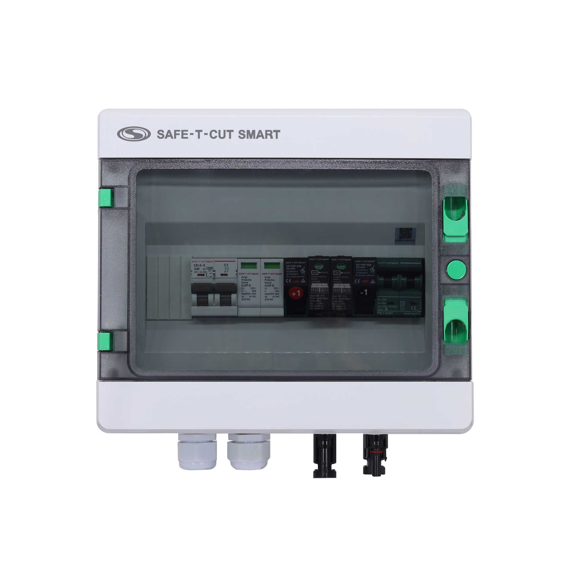 ตู้ควบคุมโซลาร์เซลล์ AC20/DC32 แบบ ONGRID 1 STRING เซฟ-ที-คัท สมาร์ท SOSAFE_1