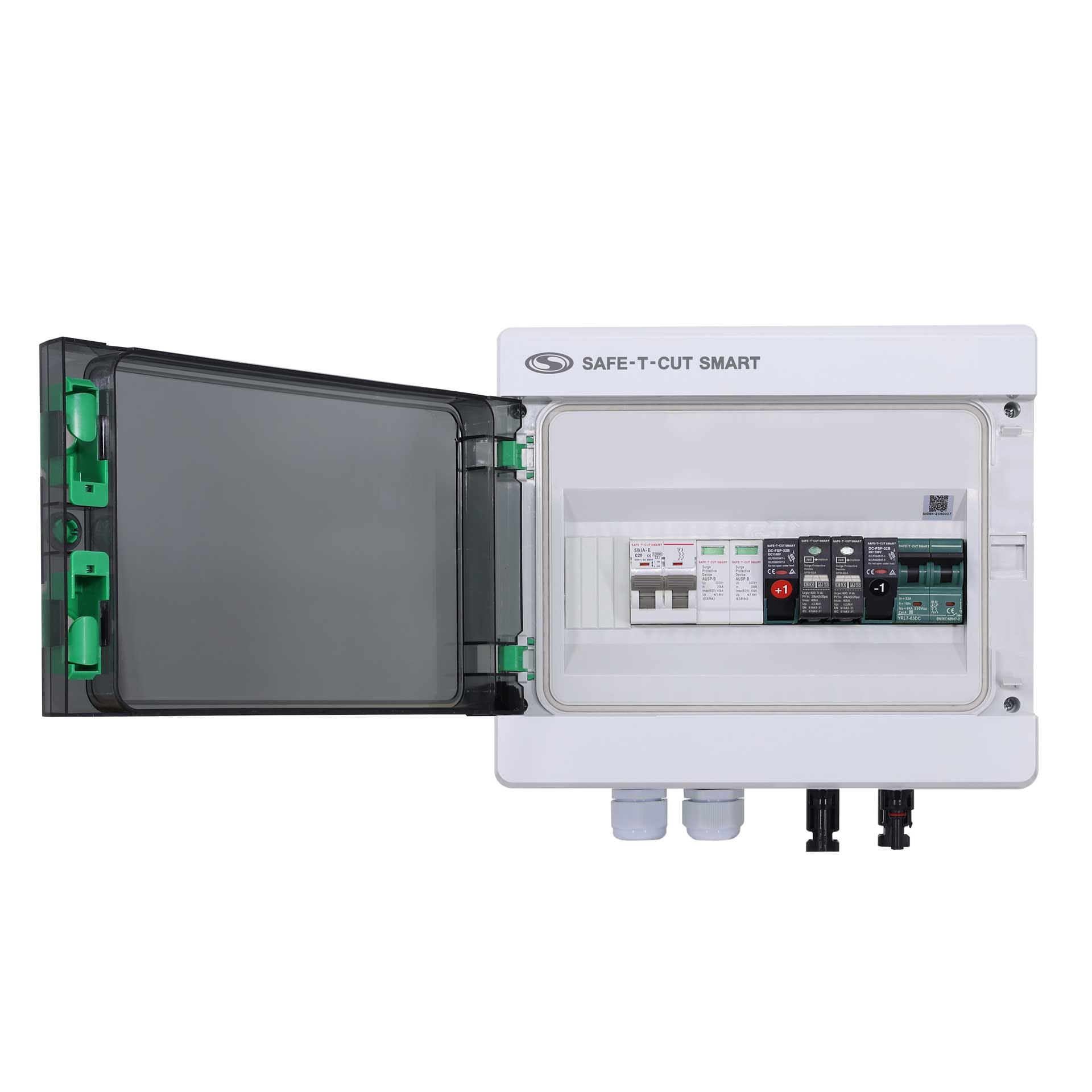 ตู้ควบคุมโซลาร์เซลล์ AC20/DC32 แบบ ONGRID 1 STRING เซฟ-ที-คัท สมาร์ท SOSAFE_2
