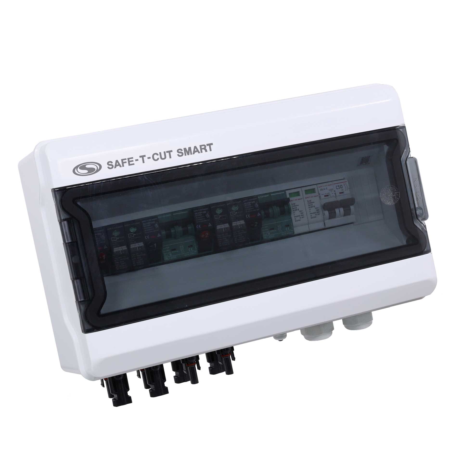 ตู้ควบคุมโซลาร์เซลล์ AC50/DC32 แบบ ONGRID 2 STRING เซฟ-ที-คัท สมาร์ท SOSAFE_5