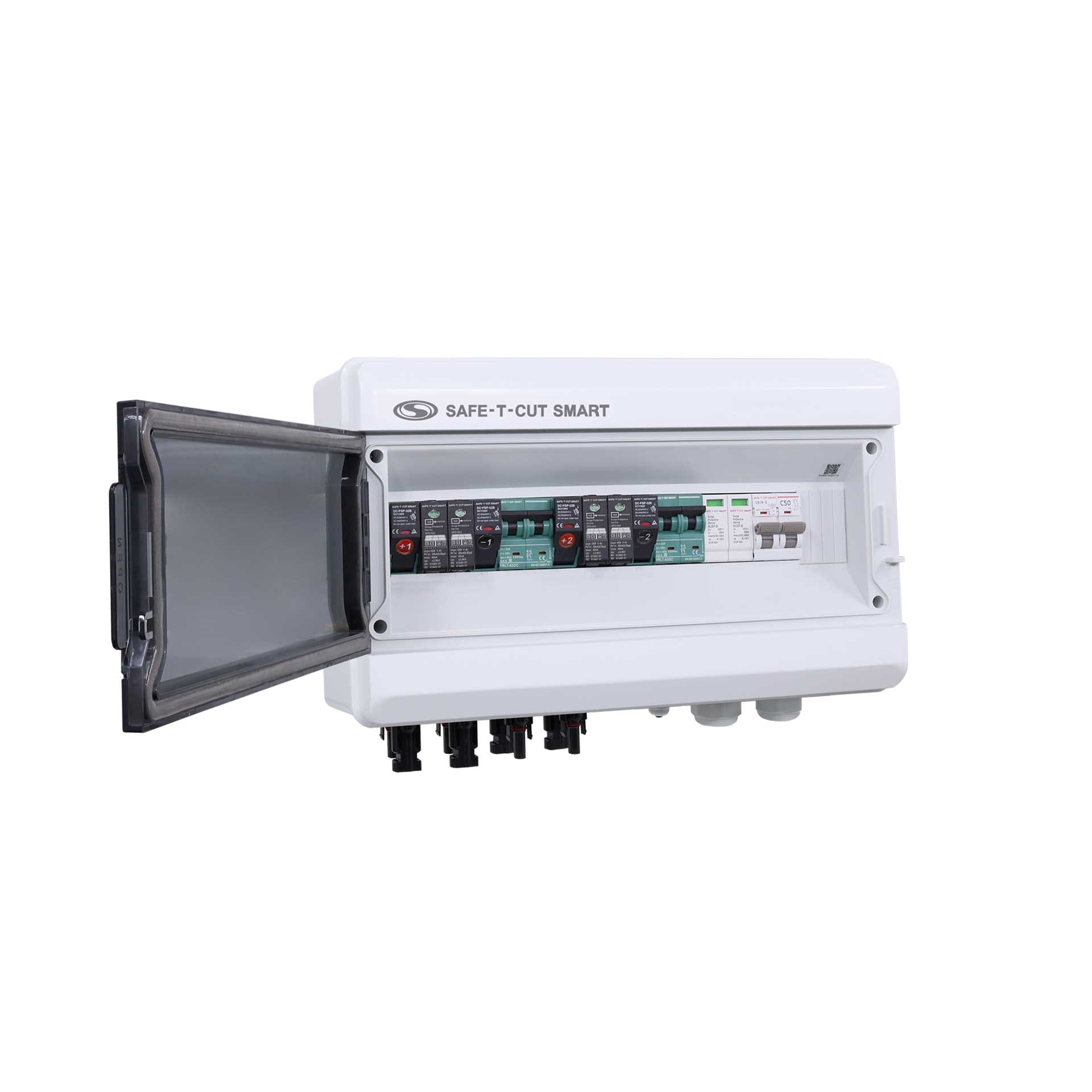ตู้ควบคุมโซลาร์เซลล์ AC50/DC32 แบบ ONGRID 2 STRING เซฟ-ที-คัท สมาร์ท SOSAFE_6