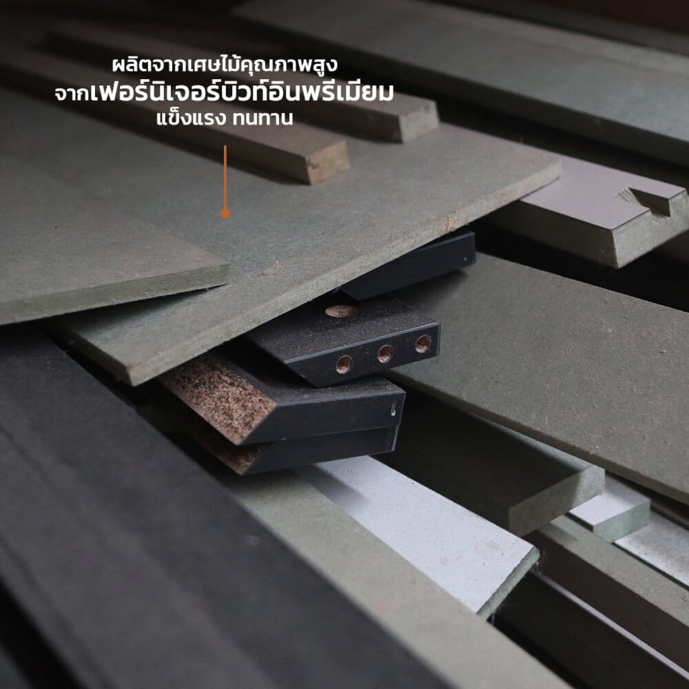 ชั้นวางจอคอม FURNIX รุ่น LINEA ไซส์ M ขนาด 100*30*12 CM สีวอลนัท_6