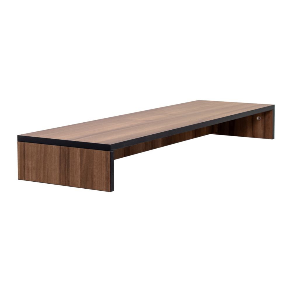 ชั้นวางจอคอม FURNIX รุ่น LINEA ไซส์ M ขนาด 100*30*12 CM สีวอลนัท_0
