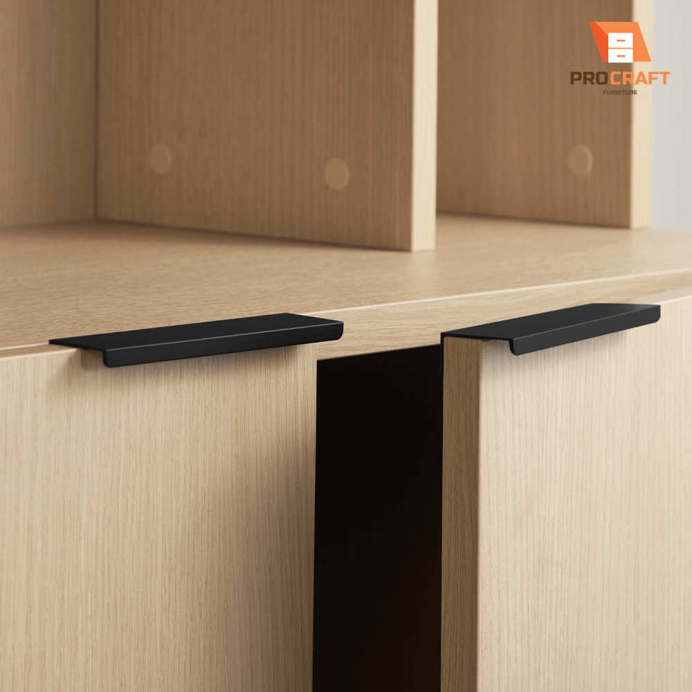 ตู้สูง PROCRAFT รุ่น TOKI โมเดล C19 ขนาด 80*40*220 CM สีไม้อ่อน_4