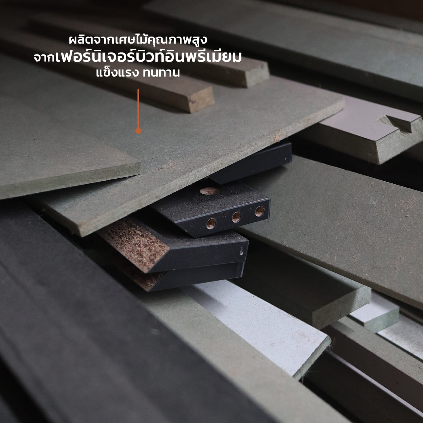 ชั้นวางจอคอม FURNIX รุ่น LINEA ไซส์ S ขนาด 50*25*12 CM สีเทาหม่น_5