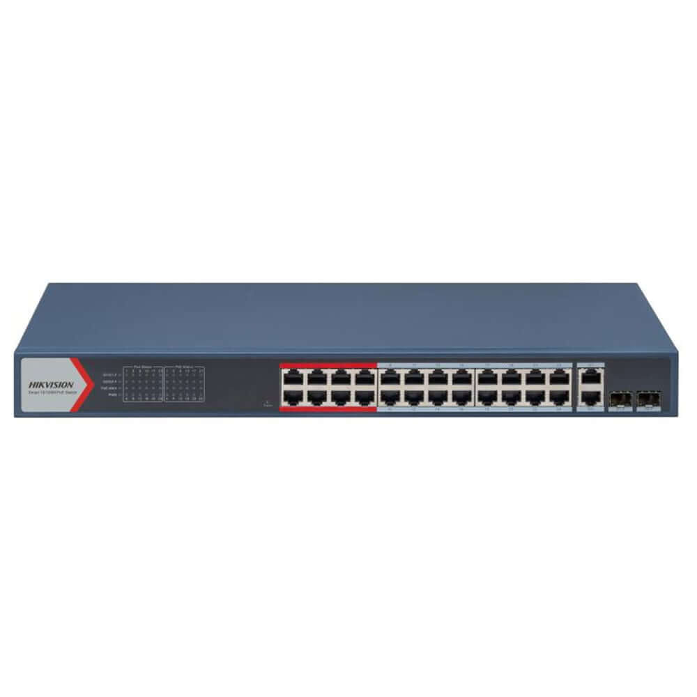 สวิตช์ HIKVISION รุ่น DS-3E1326P-EI | สวิตช์ POE 24 พอร์ต FAST ETHERNET SMART_0