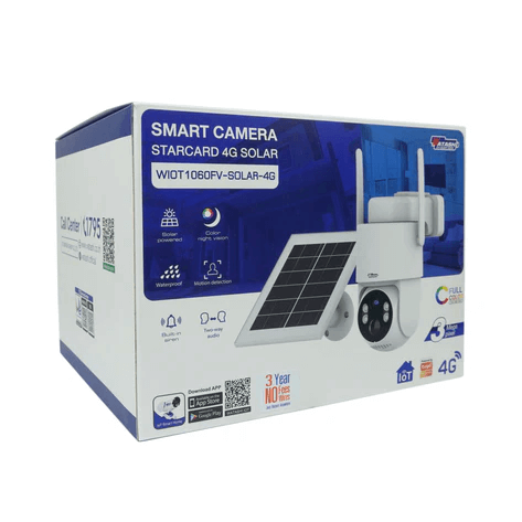 กล้องวงจรปิดโซลาร์เซลล์ WATASHI รุ่น WIOT1060FV-SOLAR-4G | หมุนได้ PTZ ความละเอียดภาพ 3 MP สำหรับติดตั้งภายนอก IP65_7