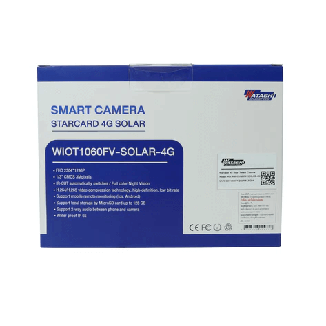 กล้องวงจรปิดโซลาร์เซลล์ WATASHI รุ่น WIOT1060FV-SOLAR-4G | หมุนได้ PTZ ความละเอียดภาพ 3 MP สำหรับติดตั้งภายนอก IP65_8