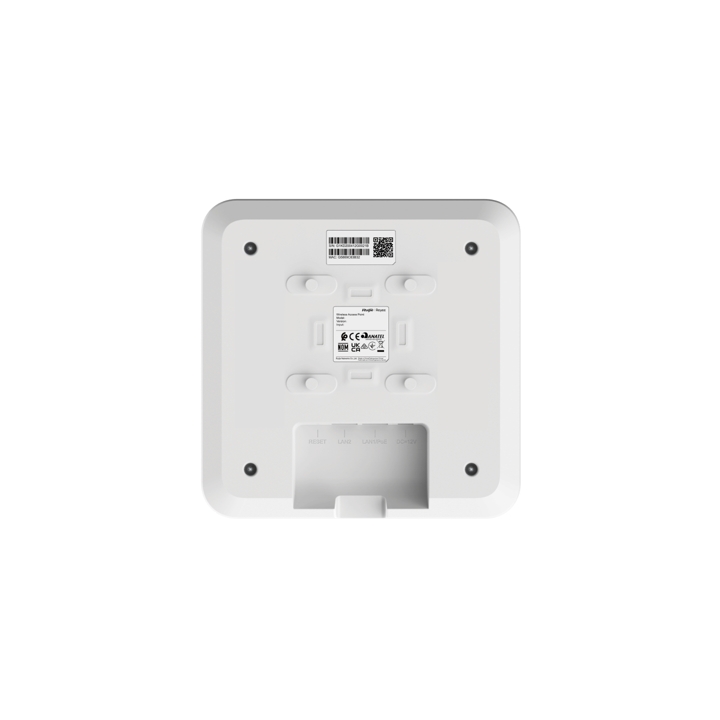 อุปกรณ์กระจายสัญญาณไวฟาย RUIJIE-REYEE รุ่น RG-RAP1261 WI-FI 6 AX3000 ULTRA-THIN WALL PLATE ACCESS POINT_5