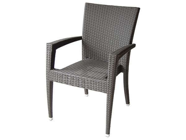 เก้าอี้หวายเทียม COCOLUXE รุ่น WAII THAI GREY สีเทา_0