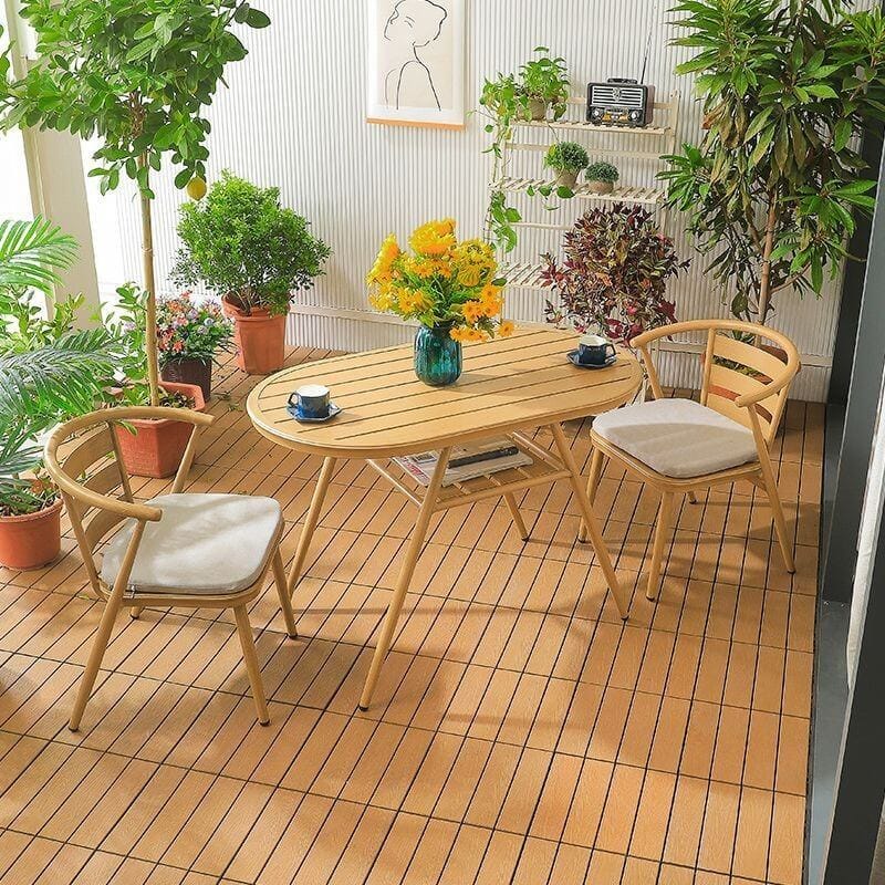 โต๊ะวงรี COCOLUXE รุ่น BACONO 56 TABLE 56 CM_1
