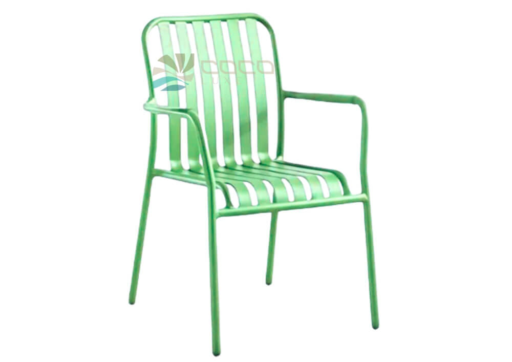 เก้าอี้อะลูมิเนียม COCOLUXE รุ่น FULL AL CHAIR สีเขียว_1