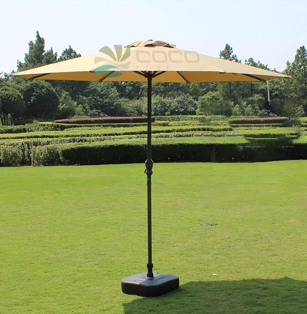 ร่มสนาม COCOLUXE SUNSHADE 270 1 LAYER CREAM + WATER BASE_1