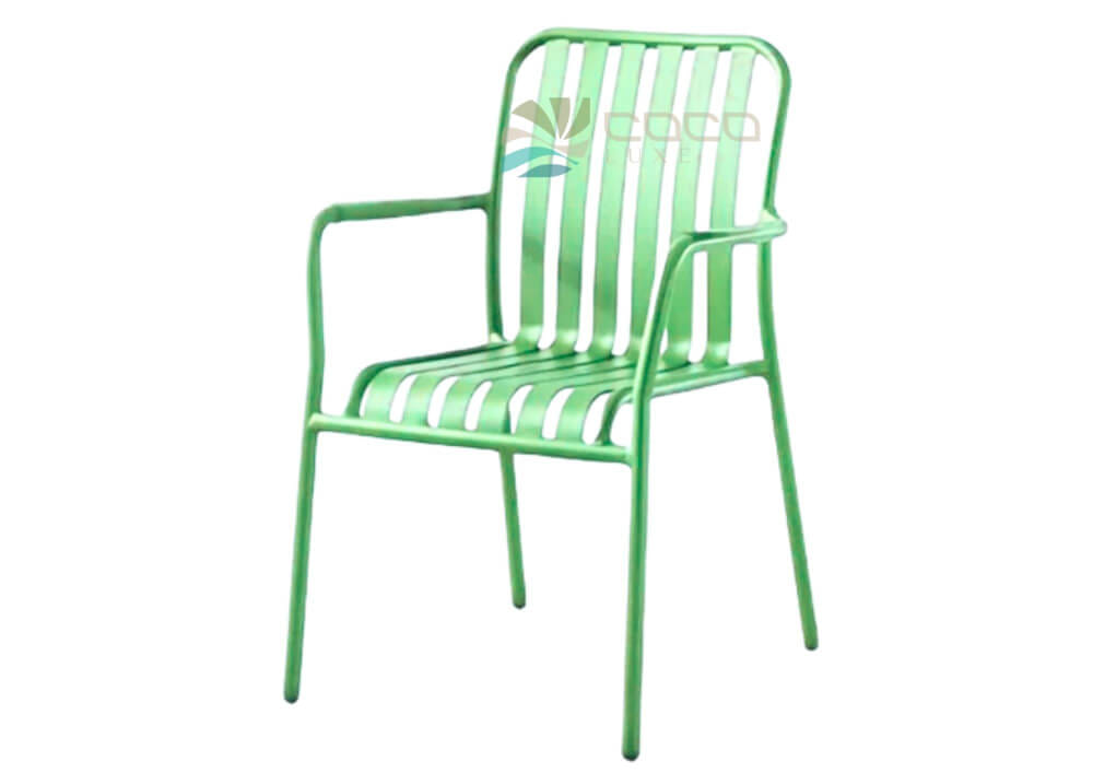 เก้าอี้อะลูมิเนียม COCOLUXE รุ่น FULL AL CHAIR สีเขียว_2
