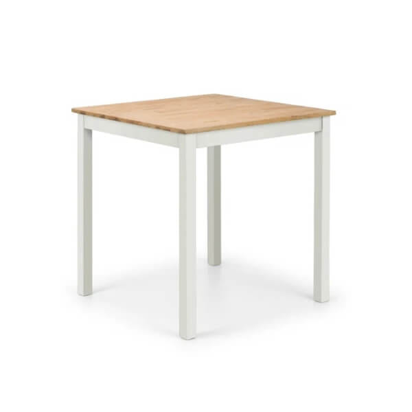 โต๊ะอาหารเหลี่ยม COCOLUXE รุ่น ENJOY TABLE 90 CM สีไม้_2