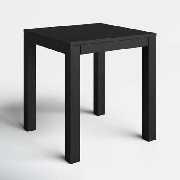 โต๊ะเหลี่ยม COCOLUXE รุ่น ENJOY TABLE 90 CM สีดำ_2
