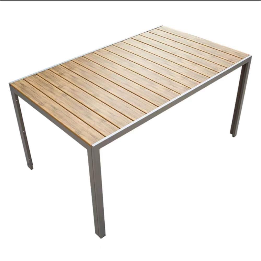 โต๊ะเหลี่ยม COCOLUXE รุ่น TETRA LINE 150 CM สีน้ำตาล_3