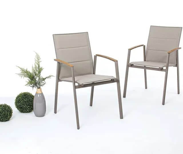 เก้าอี้มีที่วางแขน COCOLUXE รุ่น MARGARITA ARMCHAIR  สีดำ_3