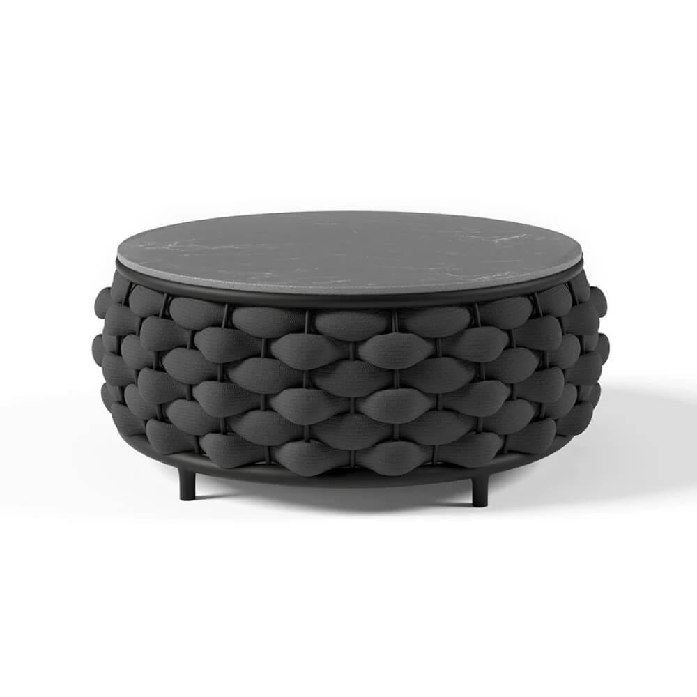 โต๊ะกลางกลม COCOLUXE รุ่น DELIGHT BLACK 70 CM_3