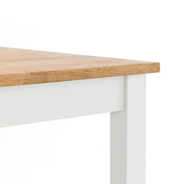 โต๊ะอาหารเหลี่ยม COCOLUXE รุ่น ENJOY TABLE 90 CM สีไม้_3