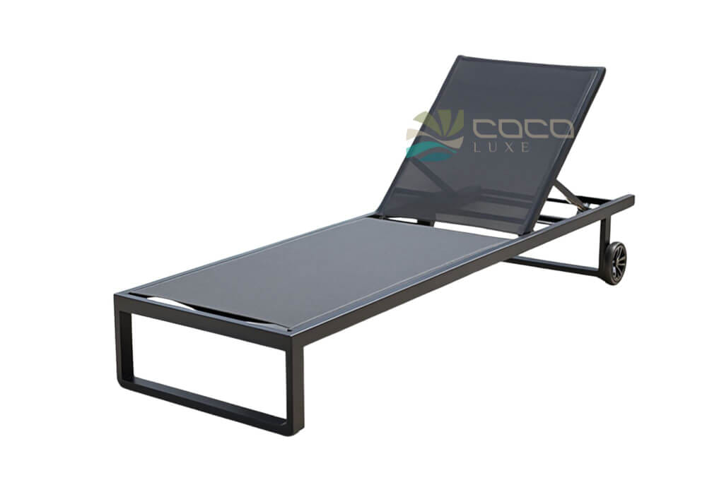 เตียงริมสระผ้าตาข่าย COCOLUXE AQUA DRIFT มีล้อลาก