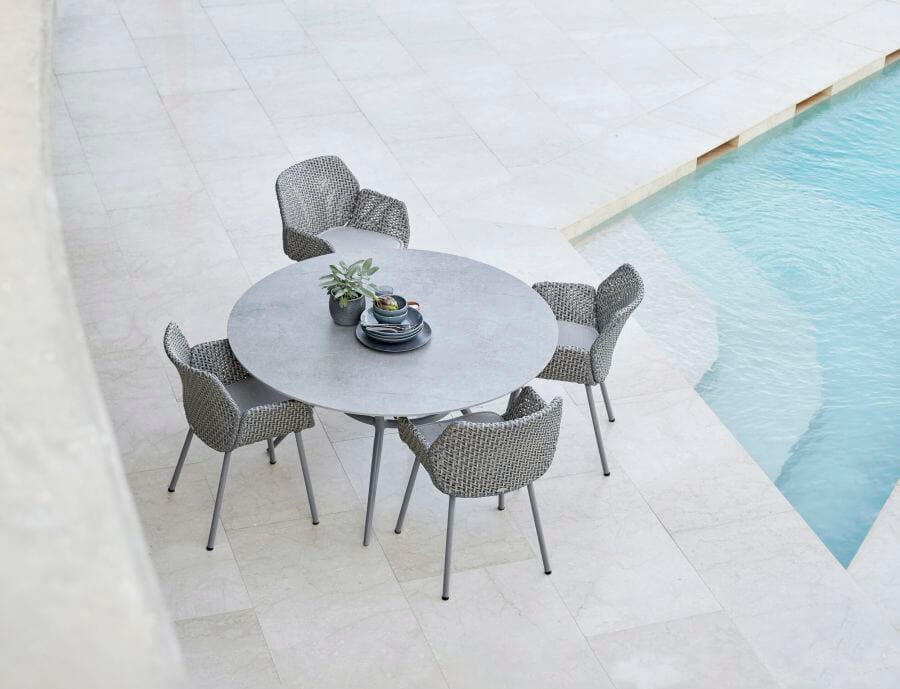โต๊ะวงรี COCOLUXE รุ่น PALATE 144TABLE 144 CM_5