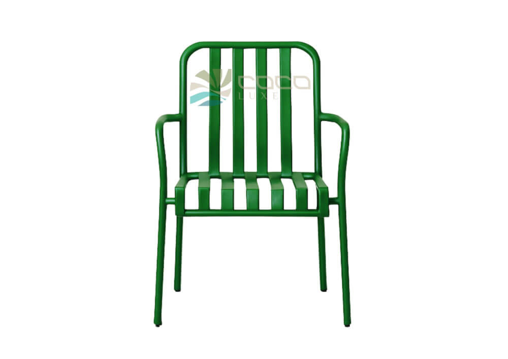 เก้าอี้อะลูมิเนียม COCOLUXE รุ่น FULL AL CHAIR สีเขียว_4