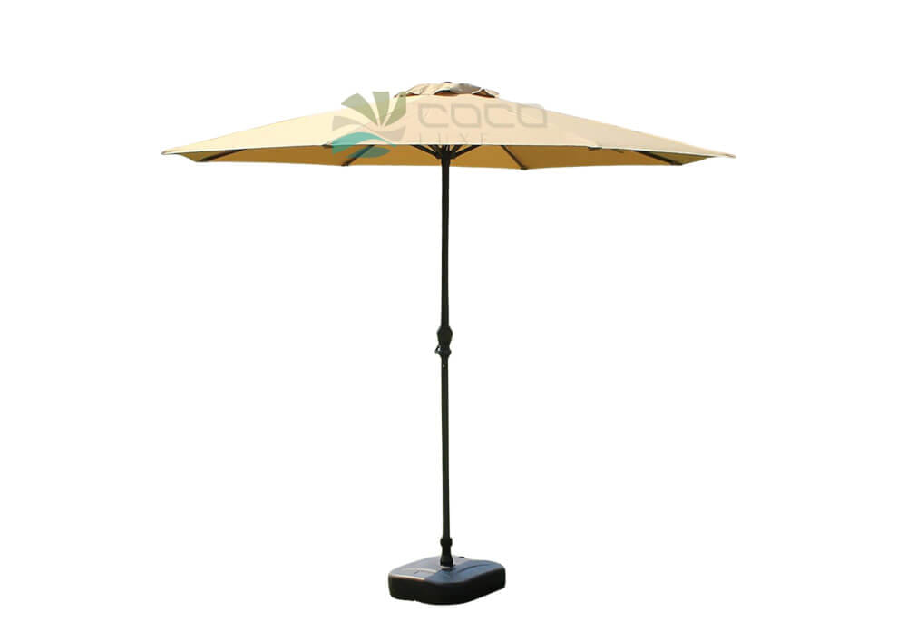 ร่มสนาม COCOLUXE SUNSHADE 270 1 LAYER CREAM + WATER BASE_4