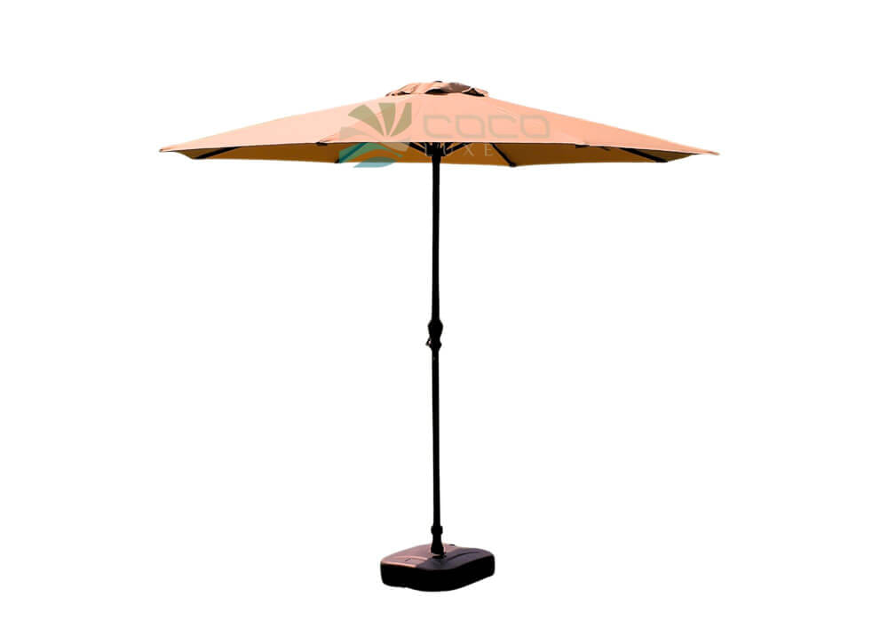 ร่มสนาม COCOLUXE SUNSHADE 270 1 LAYER KHAKI + WATER BASE_4