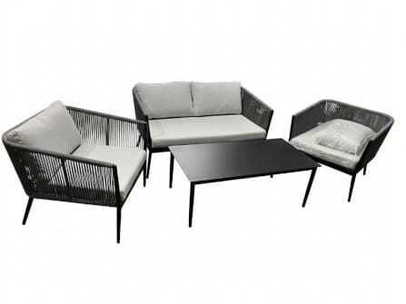 โซฟาสนาม 1 ที่นั่ง COCOLUXE รุ่น CHILL ZONE สีดำ_1