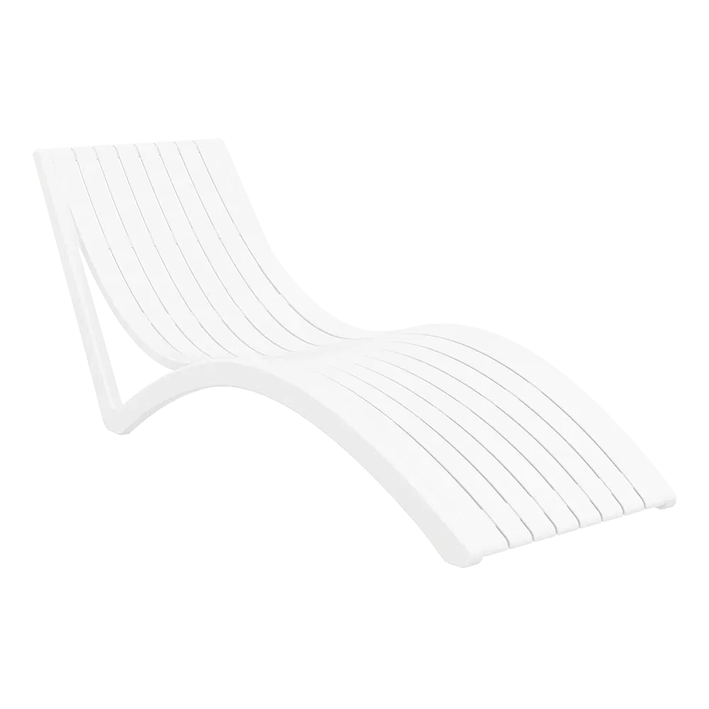 เตียงริมสระ PP COCOLUXE รุ่น MESHCURVE สี WHITE_0