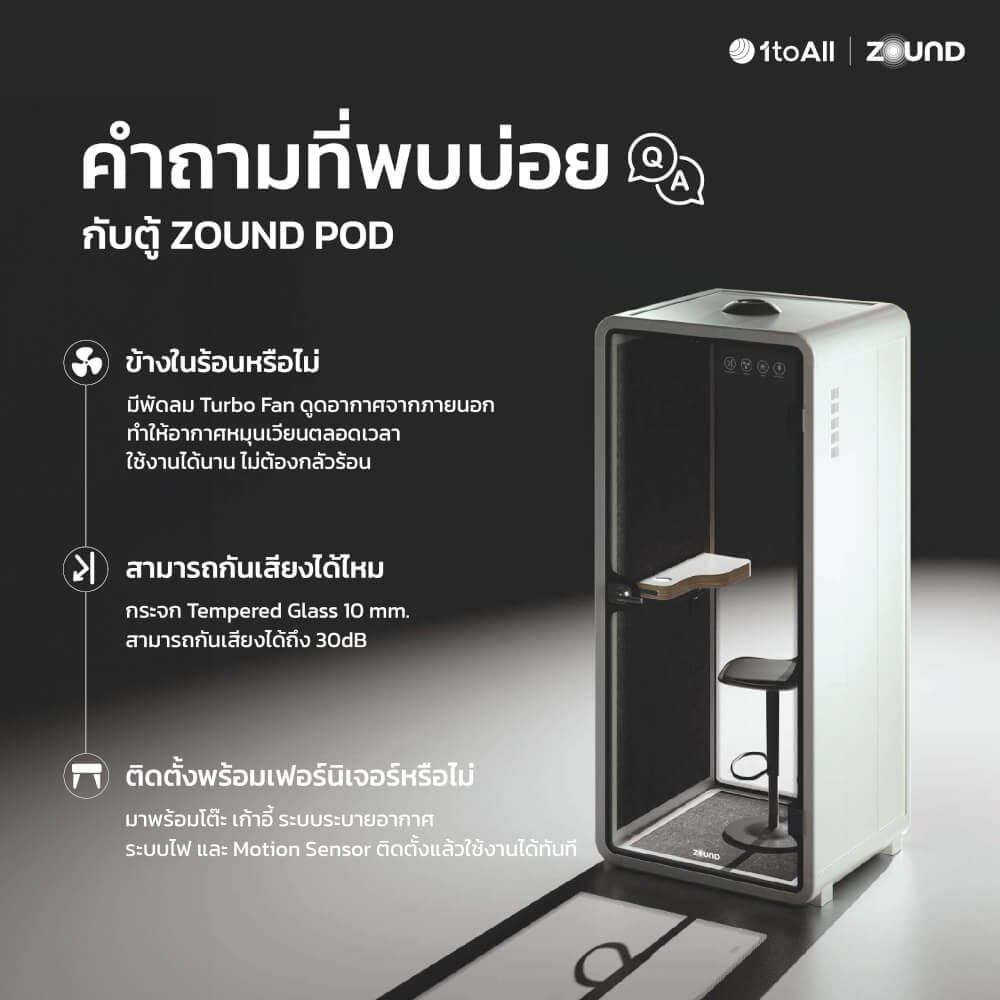 ตู้เก็บเสียงสำเร็จรูป ZOUND รุ่น LIFE PRO SERIES SIZE L | Cloud