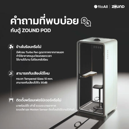 ตู้เก็บเสียงสำเร็จรูป ZOUND รุ่น LIFE PRO SERIES SIZE L | Cloud_3