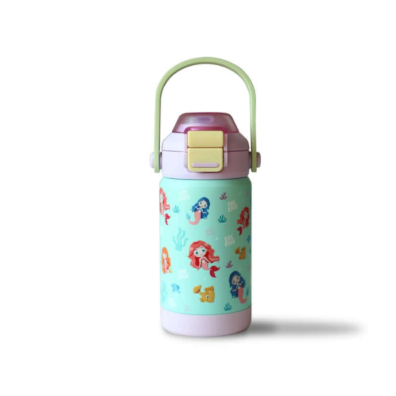 ขวดน้ำเก็บความเย็น เคลือบเซรามิก EKOKIDS ขนาด 360 มล (LITTLE MERMAID)