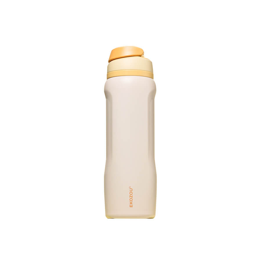 ขวดน้ำเก็บความเย็น เคลือบเซรามิก EKOZOU รุ่น EKO POPSIP 1200 มล (CREAM)_0