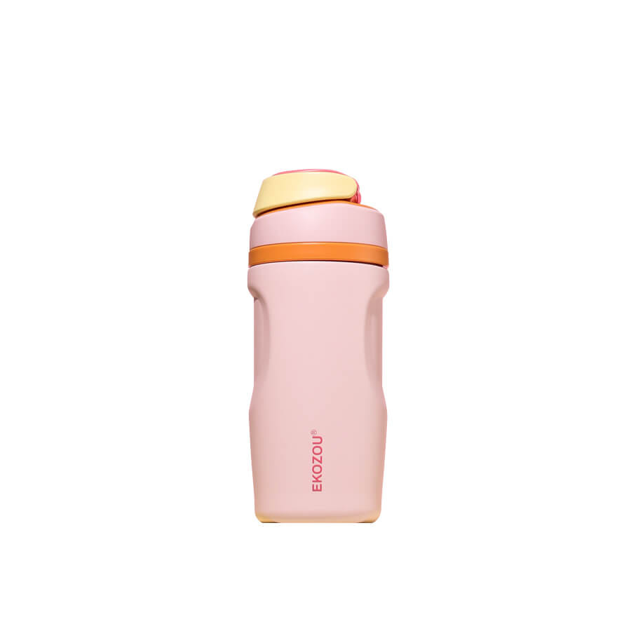 ขวดน้ำเก็บความเย็น เคลือบเซรามิก EKOZOU รุ่น EKO POPSIP 480 มล (PINK)_1