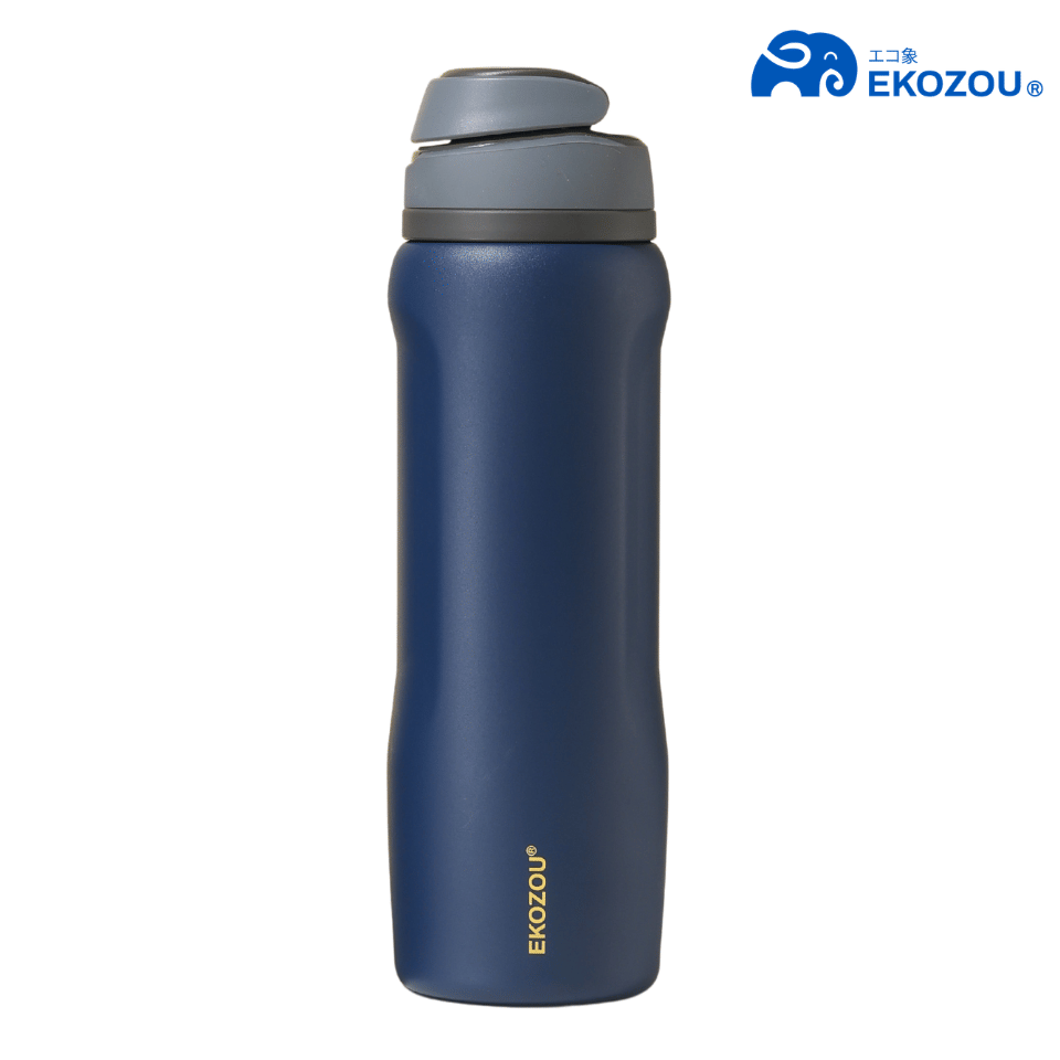 ขวดน้ำเก็บความเย็น เคลือบเซรามิก EKOZOU รุ่น EKO POPSIP – STEALTH SERIES 1200 มล (NAVY OPS BLUE)_0