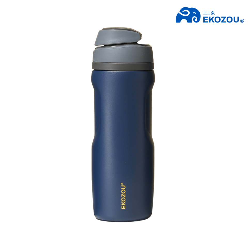ขวดน้ำเก็บความเย็น เคลือบเซรามิก EKOZOU รุ่น EKO POPSIP – STEALTH SERIES 770 มล (NAVY OPS BLUE)_1